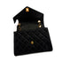 CHANEL VINTAGE MATELASSE TRAPEZOID CHAIN SHOULDER BAG BLACK LAMB SKIN 90285758 - PURPOSE