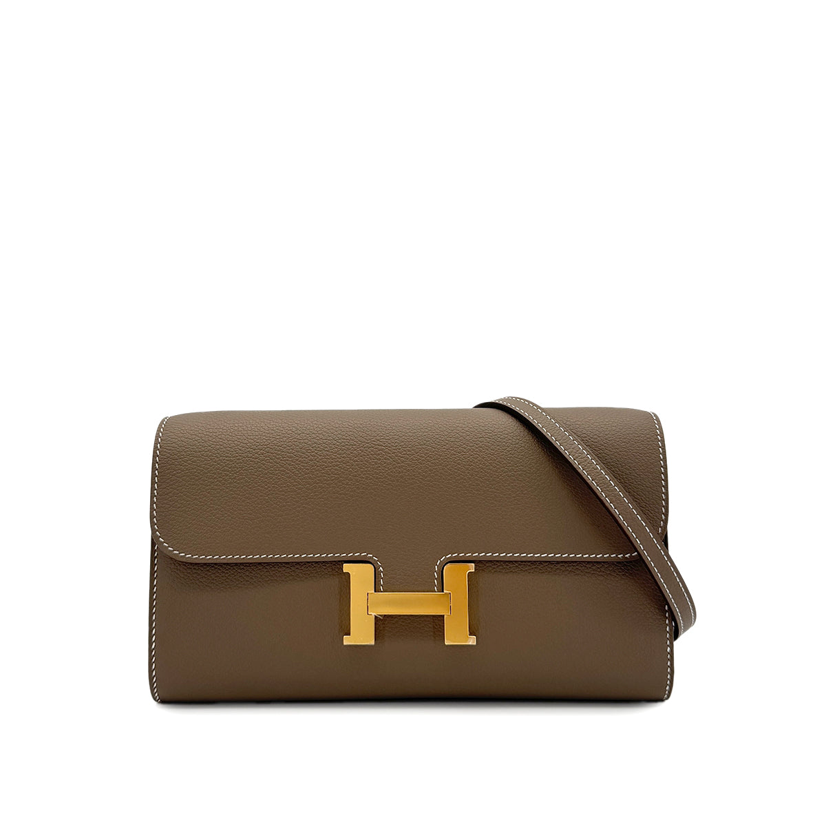 HERMES CONSTANCE LONG WALLET TO GO ETOUPE EVER COLOR W GHW 90285759