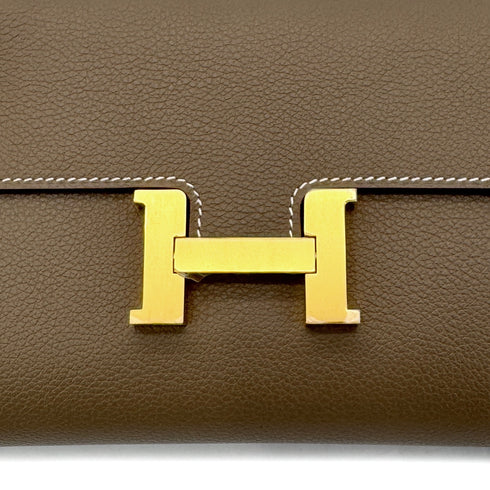 HERMES CONSTANCE LONG WALLET TO GO ETOUPE EVER COLOR W GHW 90285759 - PURPOSE
