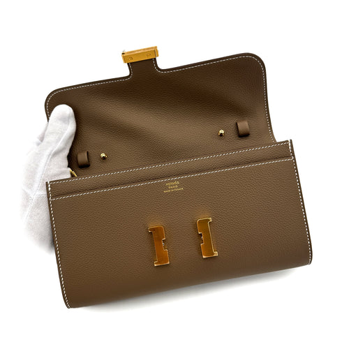 HERMES CONSTANCE LONG WALLET TO GO ETOUPE EVER COLOR W GHW 90285759 - PURPOSE