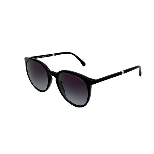 CHANEL VINTAGE SUNGLASSES LOGO FAUX PEARL BLACK EYEWEAR 90285770 - PURPOSE