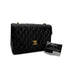 CHANEL VINTAGE MATELASSE HALF MOON CHAIN SHOULDER BAG BLACK LAMB SKIN 90285913 - PURPOSE