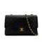 CHANEL VINTAGE CLASSIC FLAP MEDIUM CHAIN SHOULDER BAG BLACK LAMB SKIN 90285918 - PURPOSE