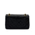 CHANEL VINTAGE CLASSIC FLAP SMALL CHAIN SHOULDER BAG BLACK LAMB SKIN 90285920 - PURPOSE