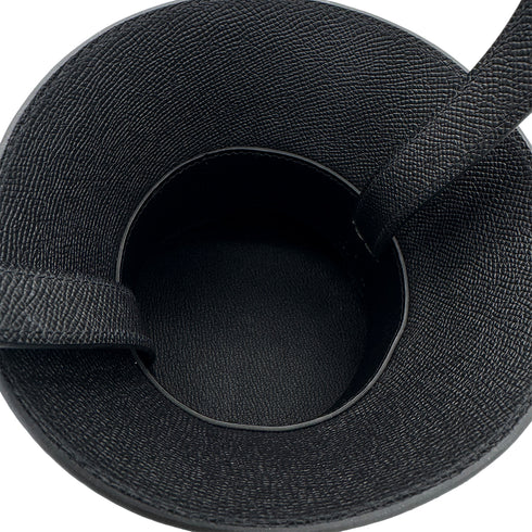 HERMES MINI MEDOR COLLIER DE CHIEN BLACK VEAU EPSOM HAND BAG W 90285921 - PURPOSE
