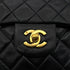 CHANEL VINTAGE CLASSIC FLAP SMALL CHAIN SHOULDER BAG BLACK LAMB SKIN 90285925 - PURPOSE