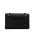CHANEL CLASSIC FLAP SMALL CHAIN SHOULDER BAG BLACK CAVIAR SKIN 90285926 - PURPOSE