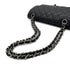 CHANEL CLASSIC FLAP SMALL CHAIN SHOULDER BAG BLACK CAVIAR SKIN 90285926 - PURPOSE