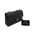 CHANEL CLASSIC FLAP SMALL CHAIN SHOULDER BAG BLACK CAVIAR SKIN 90285926 - PURPOSE