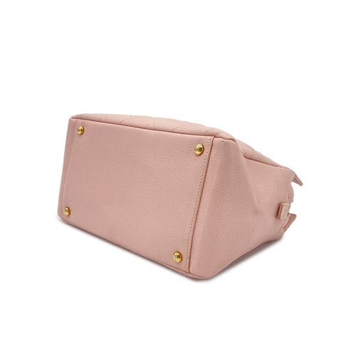 CHANEL COCOMARK MATELASSE CHAIN SHOULDER BAG PINK CAVIAR SKIN 90285927 - PURPOSE