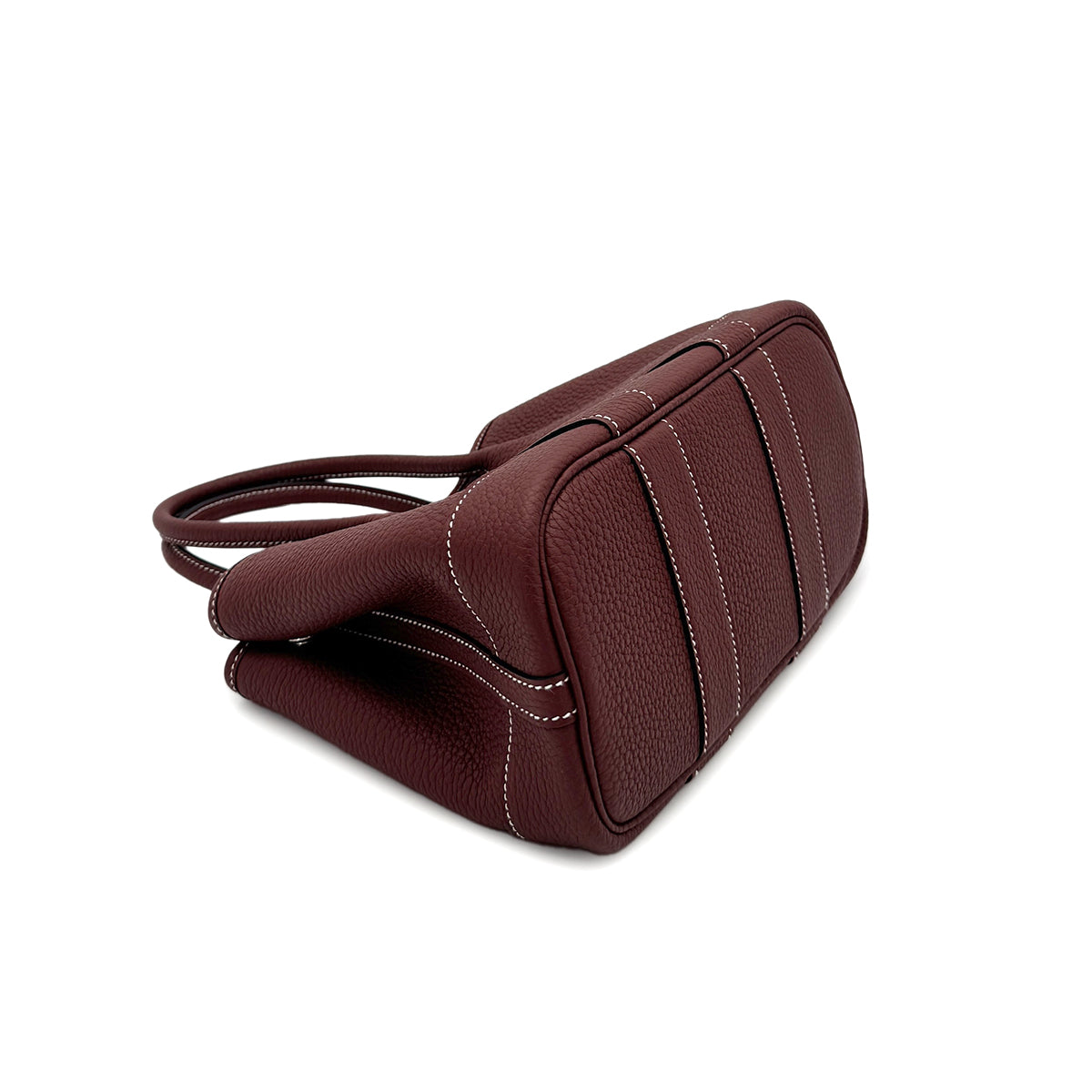 HERMES NEO GARDEN PARTY ROUGE H NEGONDA HAND BAG K 90285928