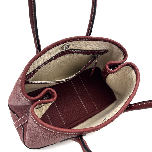 HERMES NEO GARDEN PARTY ROUGE H NEGONDA HAND BAG K 90285928 - PURPOSE