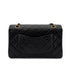 CHANEL VINTAGE CLASSIC FLAP MEDIUM CHAIN SHOULDER BAG BLACK LAMB SKIN 90285930 - PURPOSE