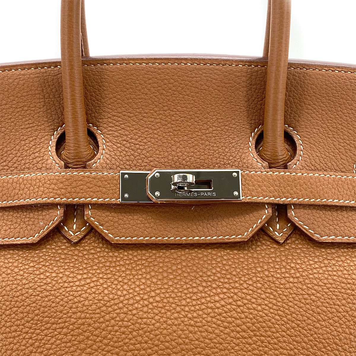 HERMES BIRKIN 35 GOLD TOGO HAND BAG □I SHW 90285931