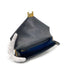 HERMES LYDIE BLACK CLUTCH SHOULDER BAG BOXCALF 〇S 90285936 - PURPOSE