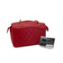 CHANEL VINTAGE CHAIN SHOULDER BAG RED LAMB SKIN 90285938 - PURPOSE