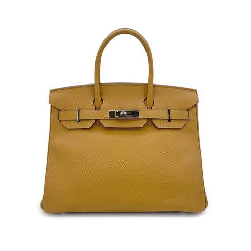 HERMES BIRKIN 30 CARAMEL VEAU EPSOM HAND BAG T SHW 90285939 - PURPOSE