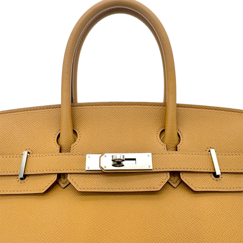 HERMES BIRKIN 30 CARAMEL VEAU EPSOM HAND BAG T SHW 90285939 - PURPOSE