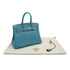 HERMES BIRKIN 30 BLUE JEAN TOGO HAND BAG □K SHW 90285940 - PURPOSE