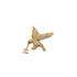 CHANEL VINTAGE COCOMARK BROOCH EAGLE RHINESTONE GOLD ACCESSORY 01P 90285946 - PURPOSE