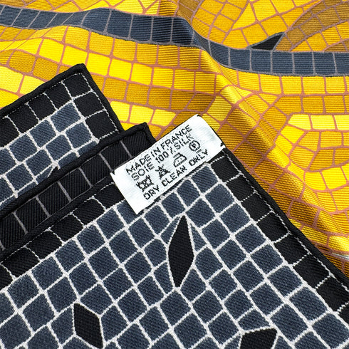 HERMES CARRE 90 SCARF CAVE FELEM MULTICOLOR SILK 90285948