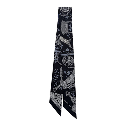 HERMES TWILLY ETRIERS REMIX SCARF MULTICOLOR SILK 90285951 - PURPOSE