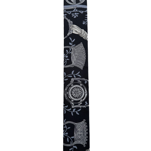 HERMES TWILLY ETRIERS REMIX SCARF MULTICOLOR SILK 90285951 - PURPOSE