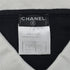 CHANEL COCOMARK BUTTON BICOLOR KNIT TOPS BLACK WHITE COTTON 48 07P RTW 90285955