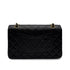 CHANEL VINTAGE CLASSIC FLAP MEDIUM CHAIN SHOULDER BAG BLACK LAMB SKIN 90286016 - PURPOSE