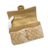 CHANEL MATELASSE CHAIN SHOULDER BAG GOLD JACQUARD 90286017 - PURPOSE