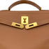 HERMES KELLY 28 RETOURNE GOLD COUCHEVEL HAND SHOULDER BAG □B GHW 90286020 - PURPOSE