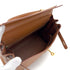 HERMES KELLY 28 RETOURNE GOLD COUCHEVEL HAND SHOULDER BAG □B GHW 90286020 - PURPOSE