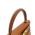 HERMES KELLY 28 RETOURNE GOLD COUCHEVEL HAND SHOULDER BAG 〇U GHW 90286025 - PURPOSE