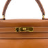 HERMES KELLY 28 RETOURNE GOLD COUCHEVEL HAND SHOULDER BAG 〇U GHW 90286025 - PURPOSE
