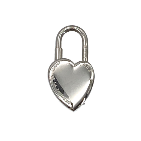 HERMES CADENA CHARM LA FANTAISIE 2004 HEART SILVER ACCESSORY 90286146 - PURPOSE