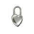 HERMES CADENA CHARM LA FANTAISIE 2004 HEART SILVER ACCESSORY 90286146 - PURPOSE