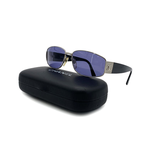 CHANEL VINTAGE SUNGLASSES COCOMARK BLACK EYEWEAR 90286155 - PURPOSE