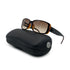 CHANEL VINTAGE SUNGLASSES COCOMARK BLACK BROWN EYEWEAR 90286160 - PURPOSE