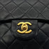 CHANEL VINTAGE CLASSIC FLAP SMALL CHAIN SHOULDER BAG BLACK LAMB SKIN 90286176 - PURPOSE
