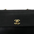 CHANEL VINTAGE TURN LOCK CHAIN TOTE BAG BLACK CAVIAR SKIN 90286183 - PURPOSE