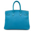 HERMES BIRKIN 35 BLUE JEAN TOGO HAND BAG □H SHW 90286184 - PURPOSE