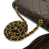 CHANEL VINTAGE MATELASSE CHAIN SHOULDER BAG FRINGE BROWN LAMB SKIN 90286188 - PURPOSE