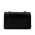 CHANEL VINTAGE CLASSIC FLAP MEDIUM CHAIN SHOULDER BAG BLACK LAMB SKIN 90286192 - PURPOSE