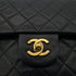CHANEL VINTAGE CLASSIC FLAP MEDIUM CHAIN SHOULDER BAG BLACK LAMB SKIN 90286192 - PURPOSE