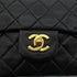 CHANEL VINTAGE CLASSIC FLAP SMALL CHAIN SHOULDER BAG BLACK LAMB SKIN 90286193 - PURPOSE