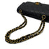 CHANEL VINTAGE CLASSIC FLAP SMALL CHAIN SHOULDER BAG BLACK LAMB SKIN 90286193 - PURPOSE