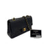 CHANEL VINTAGE CLASSIC FLAP SMALL CHAIN SHOULDER BAG BLACK LAMB SKIN 90286193 - PURPOSE