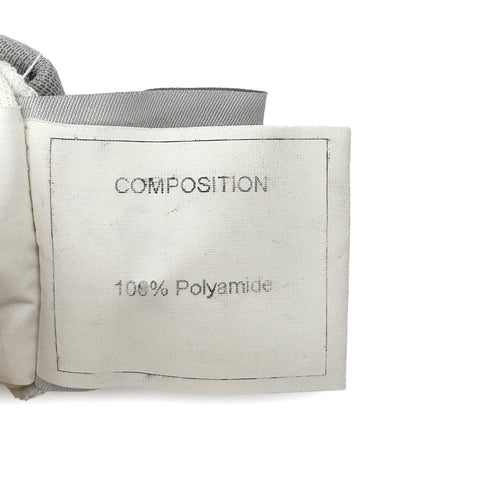 CHANEL SPORTS LINE LONG T-SHIRT WHITE GRAY COCOMARK POLYAMIDE 40 01P RTW 90286202