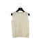 CHANEL SLEEVELESS TOPS WHITE CASHMERE 40 01A RTW 90286203