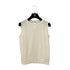 CHANEL SLEEVELESS TOPS WHITE CASHMERE 40 01A RTW 90286203